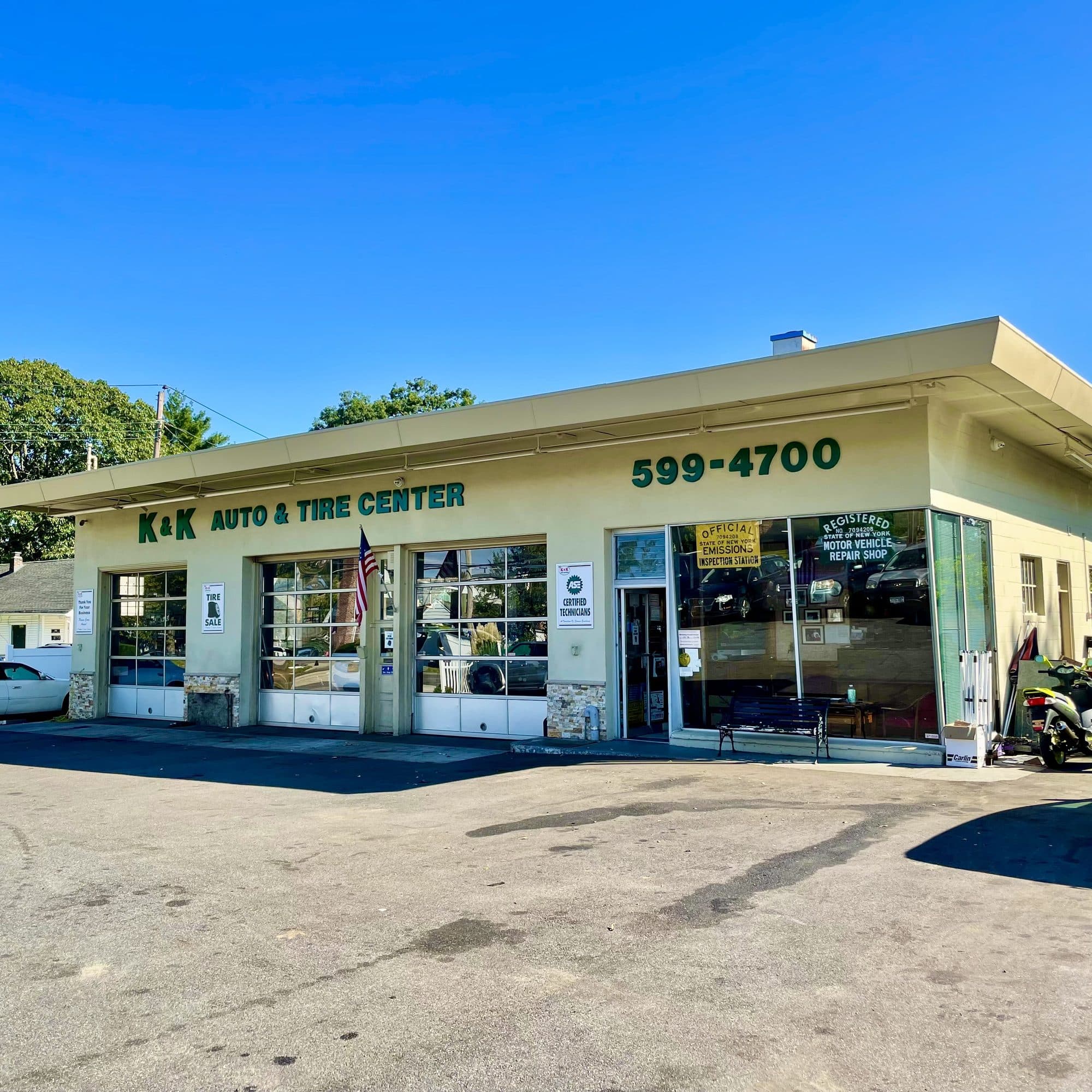 K&K Automotive Lynbrook storefront
